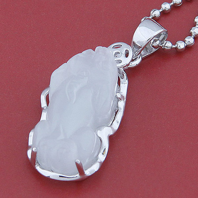 貔貅银吊坠 韩国风格银饰批发市场的热门之选