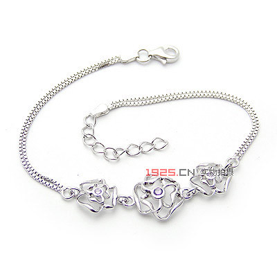 花瓣手链 连接韩国风尚与银饰批发的潮流单品